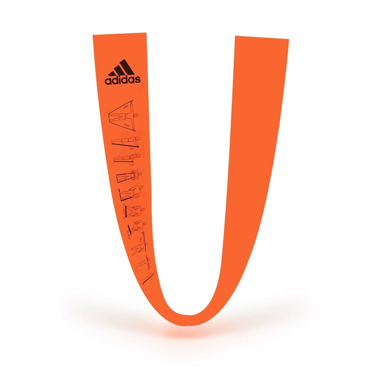 Adidas Training Bands Resistance Rally Training Workout Strap - 2x Blue&Orange